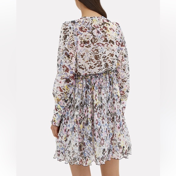 Ganni Georgette Babydoll Dress - Picture 3 of 8